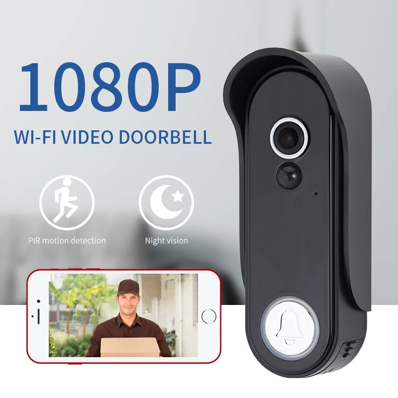 Low Power Multi Apartment Long Distance Wireless Video Door Phone Intercom System Video Doorbell With Gateway And Monitor