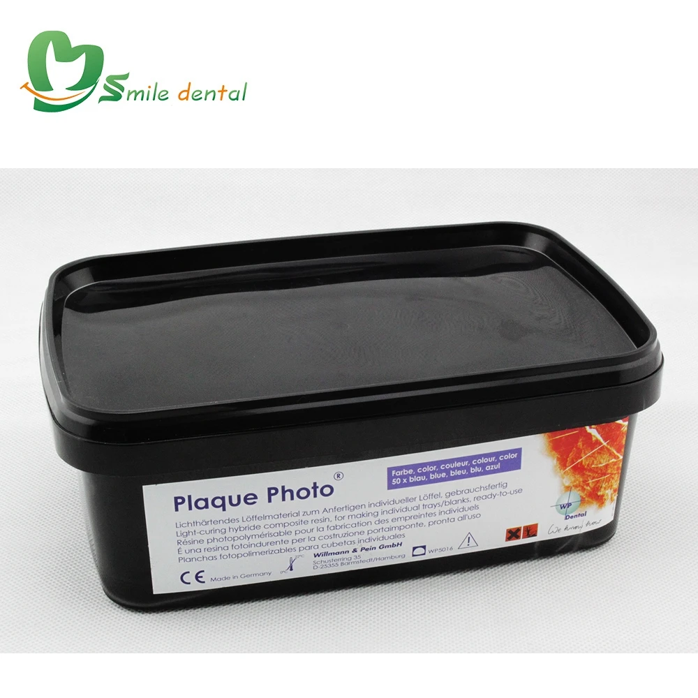 Dental products dental shellac base plate for Light Curing Oven