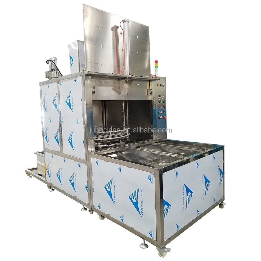 rotary spray parts washer