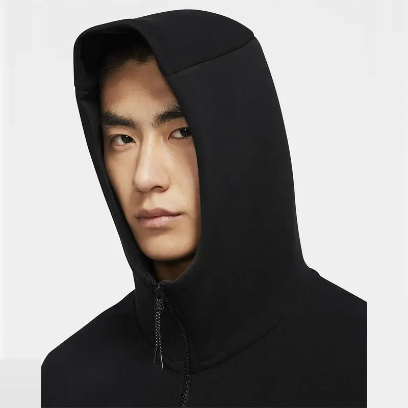 High Quality Men Zip Up Hoodie Fleece Sports Jacket With Pocket