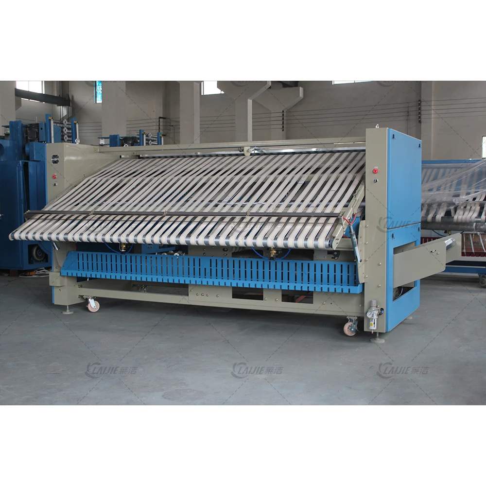 Chinese best performance automatic laundry bedsheet folding machine 3300mm