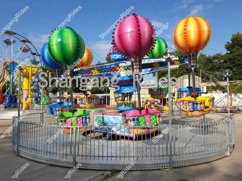 Samba ball on trailer kids amusement park ride balloon for carnival plaza playground to make money