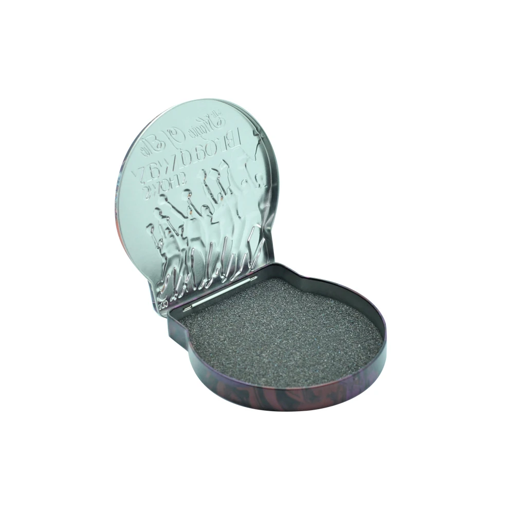 high quality sublimation blank metal tin box packaging