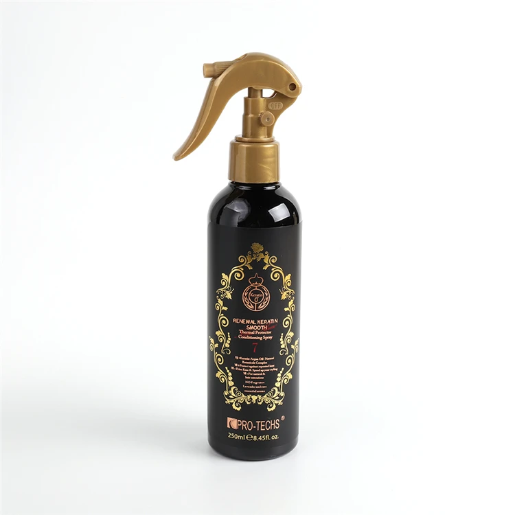 Pro-techs Keratin 0+ Renewal Keratin Smooth Thermal Protector Conditioning Spray Restore Strength And Moisture Repair Hair Spray