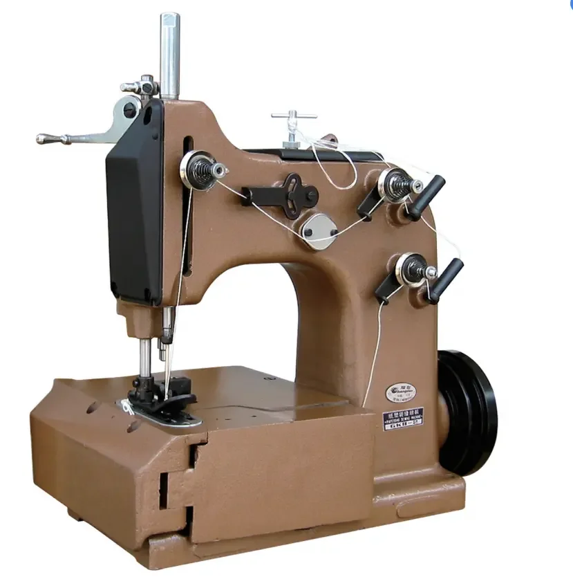 HM GK8-2 Double Needle Chainstitch Upper And Lower Compound Feed Sewing Machine For Plastic Woven Bags And Paper Bags