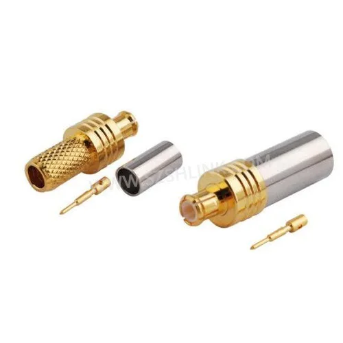 Factory manufactured MCX Male Connector for RG58 Cable Connector