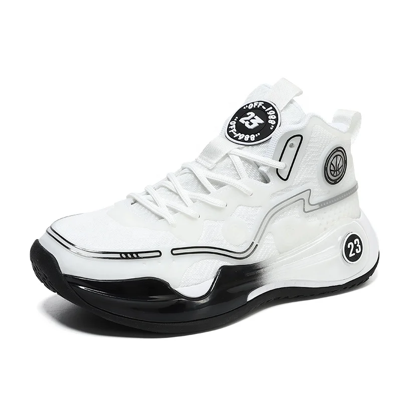 New Luxury Sports Basketball Shoes Unisex Casual Style for All Seasons with Rubber Mesh TPU Insoles