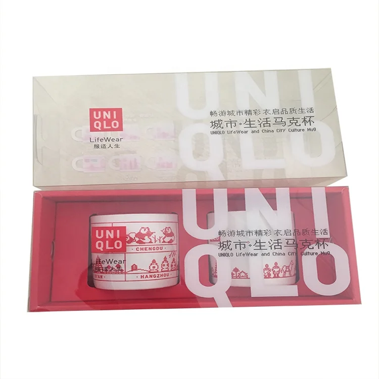 
Поливинилхлоридная пластиковая упаковочная Подарочная коробка Shanghai Chengyin для чашек 