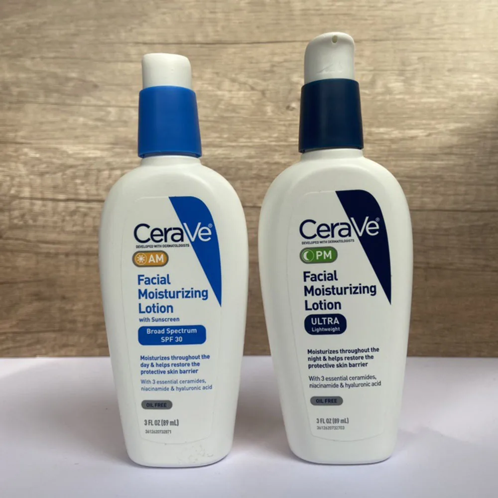 Hot Selling 89ml CERA AM Facial Moisturizing Lotion with SPF30 Sunscreen Face Cream & Lotion