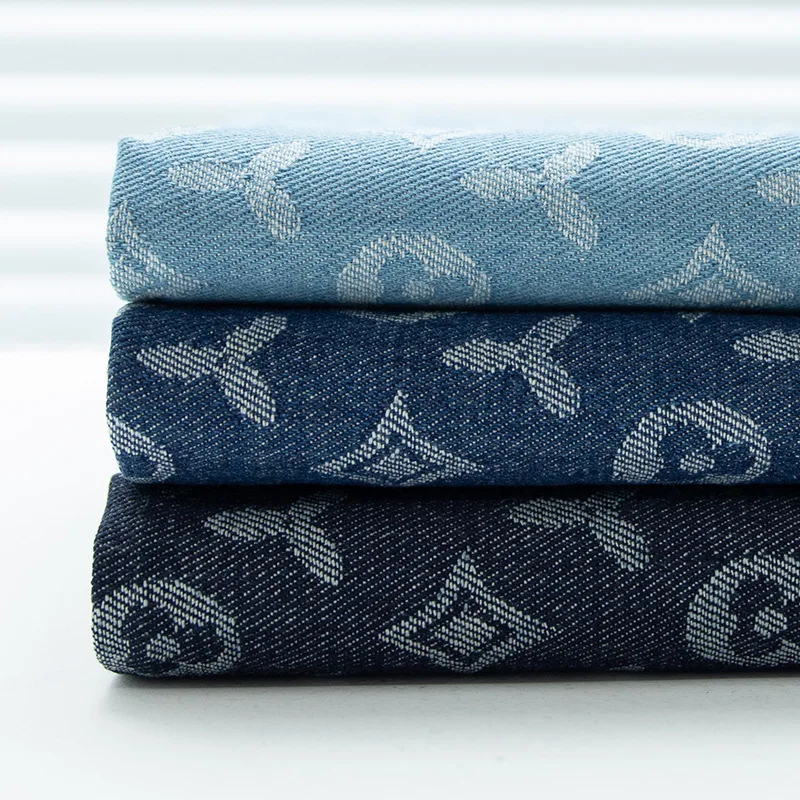 ready in stock lot colored cotton jeans denim fabric cloth cheap price mens jacket fabric