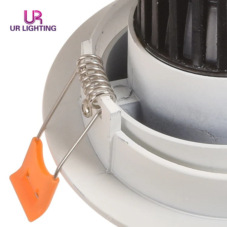 
Interior Design Aluminum Living Room Hotel Aluminum 7w Recessed Led Spotlights Light 