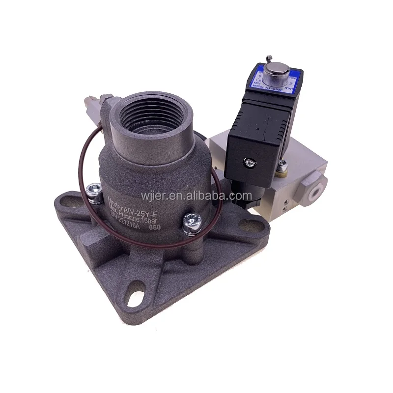 2 шт./лот натуральная Redstar вертикальный впускной воздушный клапан в сборе AIV-25Y-F для 11-22KW роторного воздушного компрессора