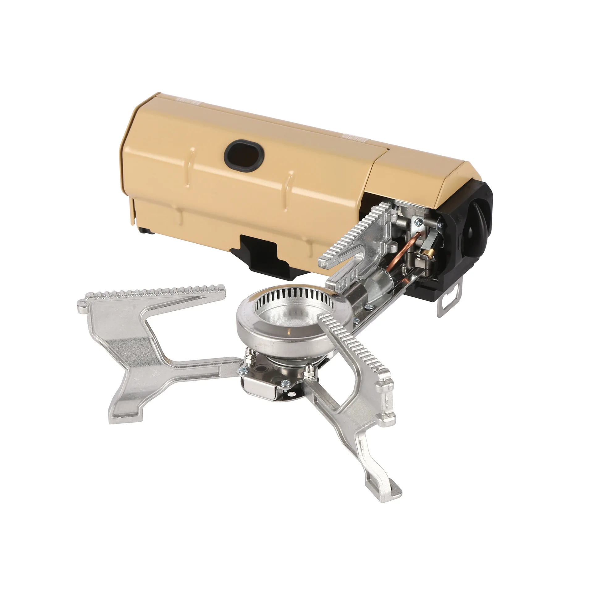 Metal Multi Fuel Folding Gas Stove Camping Stove Gas Ultralight Gas Cooker