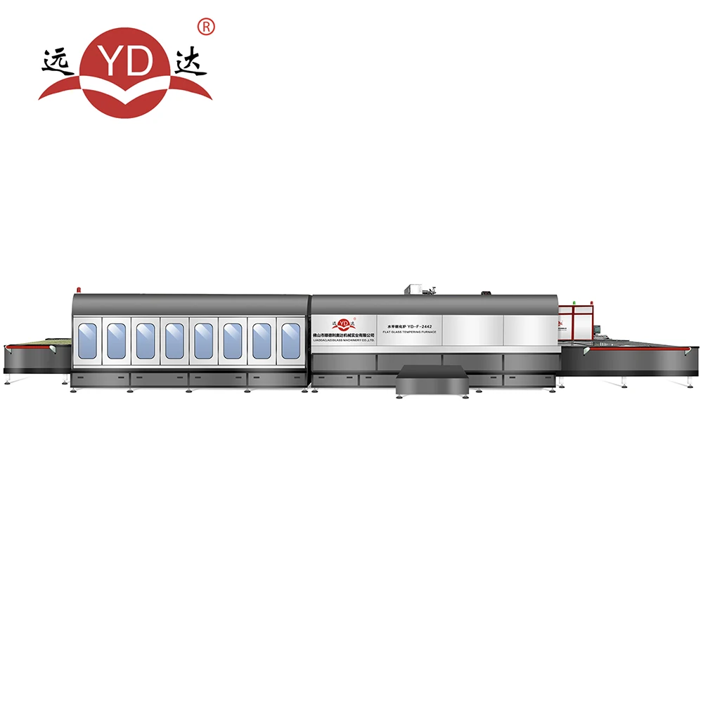 Производственная линия плоского закаленного стекла CE