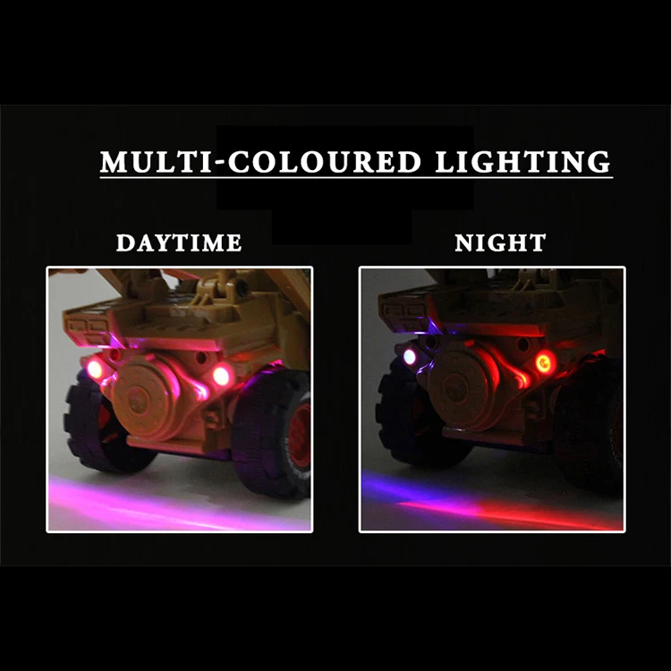 2022 New design best seller Amazon RC car toys off-road Bigfoot beach One Click Digging / Night with lights floating RC toys car