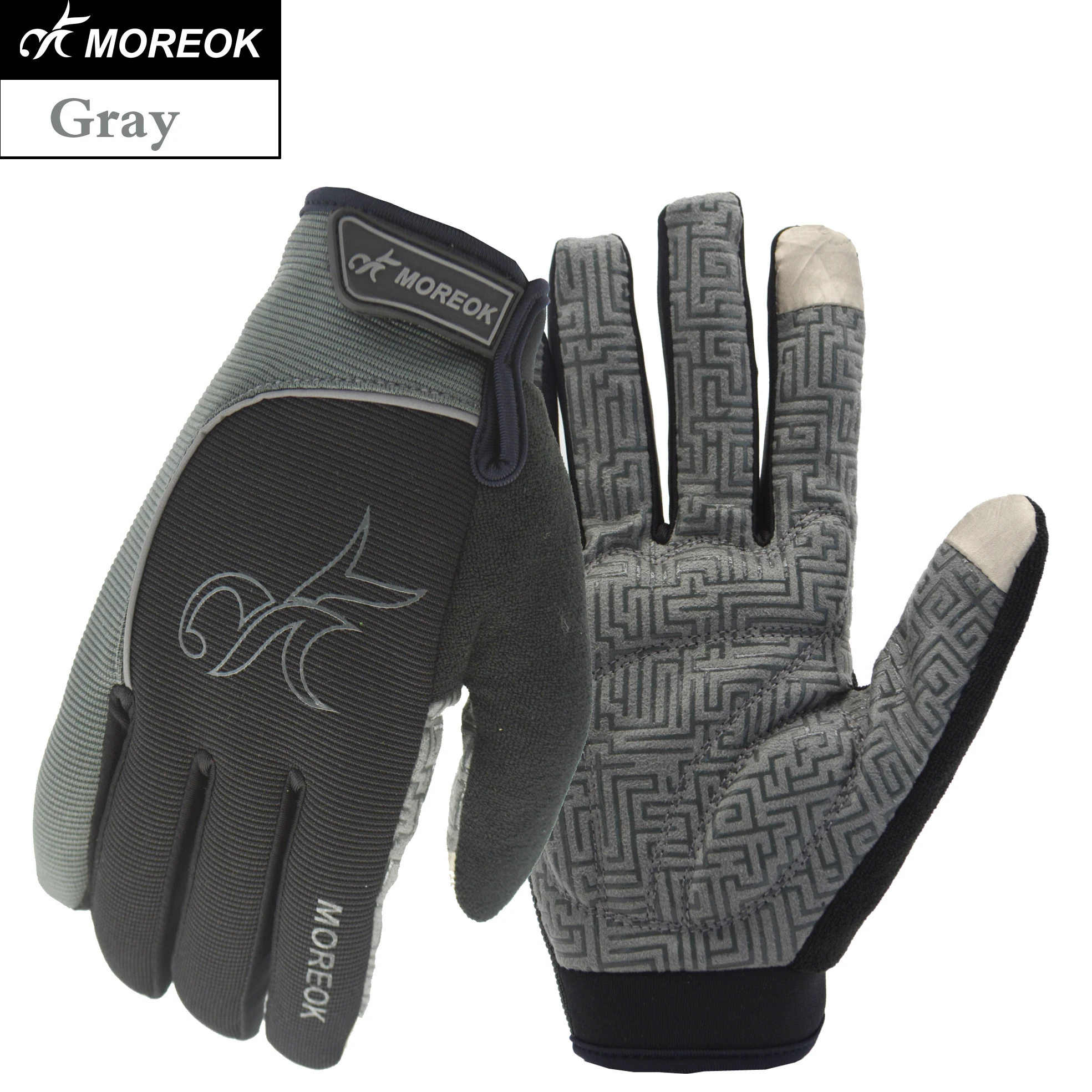 Custom Summer Motorbike Cycling Gloves Motocross Dirt Bike Racing Hand Gloves BMX MTB DH Motorcycle Riding Full Finger Gloves