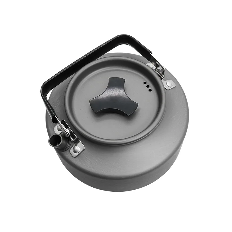 1.1L походный чайник для чая и кофе горшок портативный походный чайник из алюминиевого сплава для приготовления пищи чайник для воды