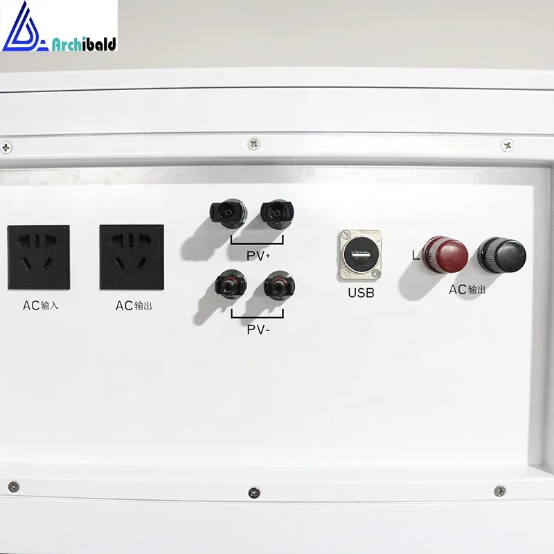 Archibald Stackable Lifepo4 48V 200AH 400AH 600AH Lithium ion Battery Pack for Business, Industrial Usage