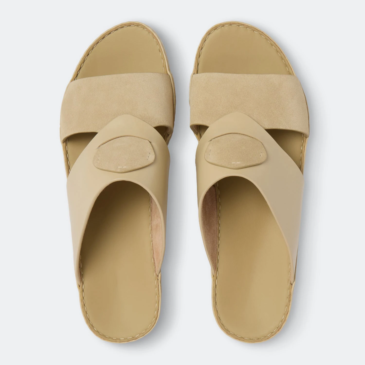 SHIKOL arabic sandals mens genuine leather comfort breathable slides high quality handmade platform custom man arabic sandals