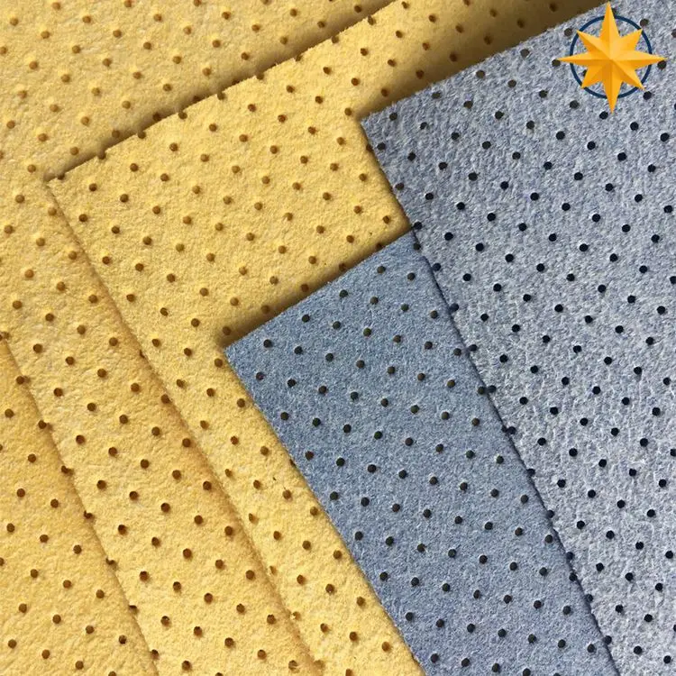 Wholesale professional manufacturers polyester microfiber nonwoven fabric needle punched nonwoven cleaning cloth