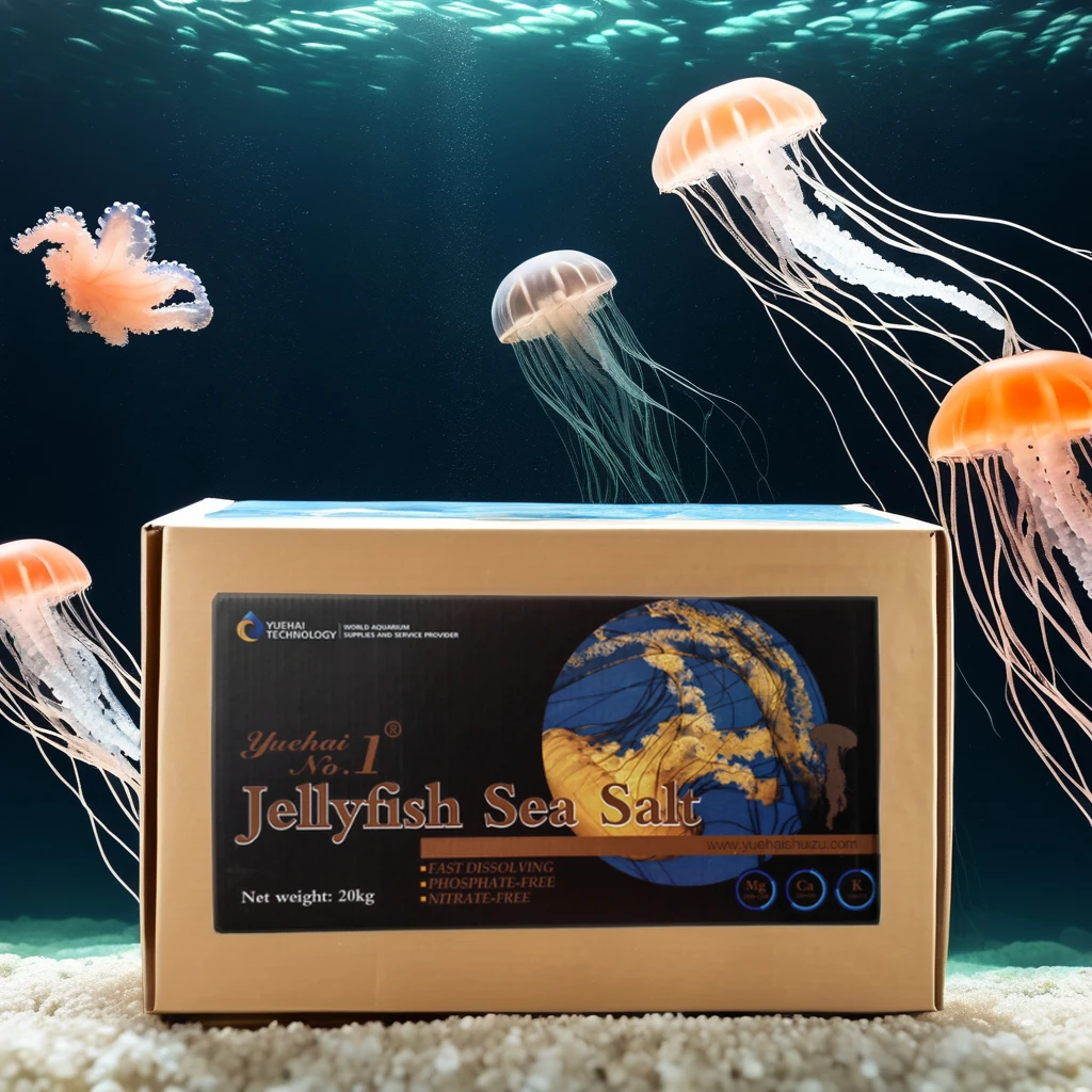 Gallons Water with High Quality Salt Mix Aquarium Jellyfish Sea Salt 20kg Per box