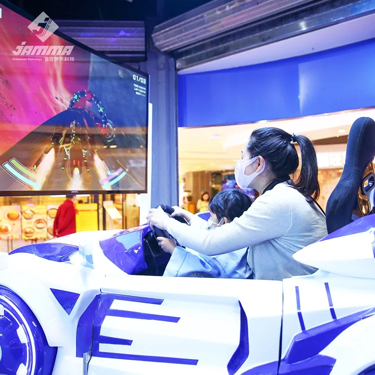 360 VR Flying Car Game Machine Driving Simulator Virtual Reality Racing Simulator