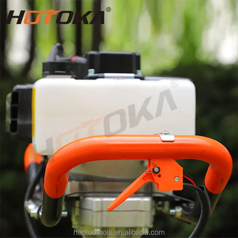 HOTOKA deep hole digger machine 2 stroke 4 stroke 52cc Gasoline Earth Auger Ground Drill Hole Digger Machine
