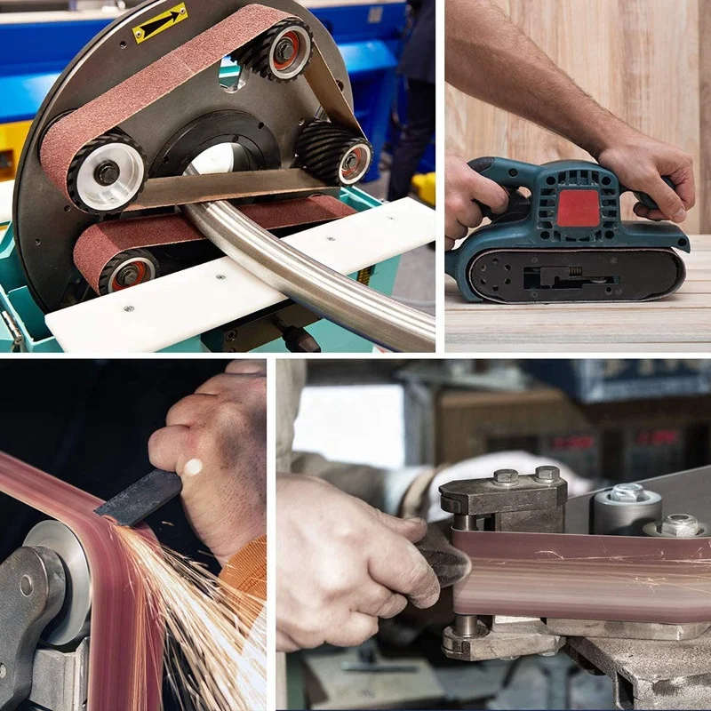 High-Performance Abrasive Tools Steel Aluminum Stainless Steel Siding Belt Metal Polishing Grinding Aluminum Oxide Cloth