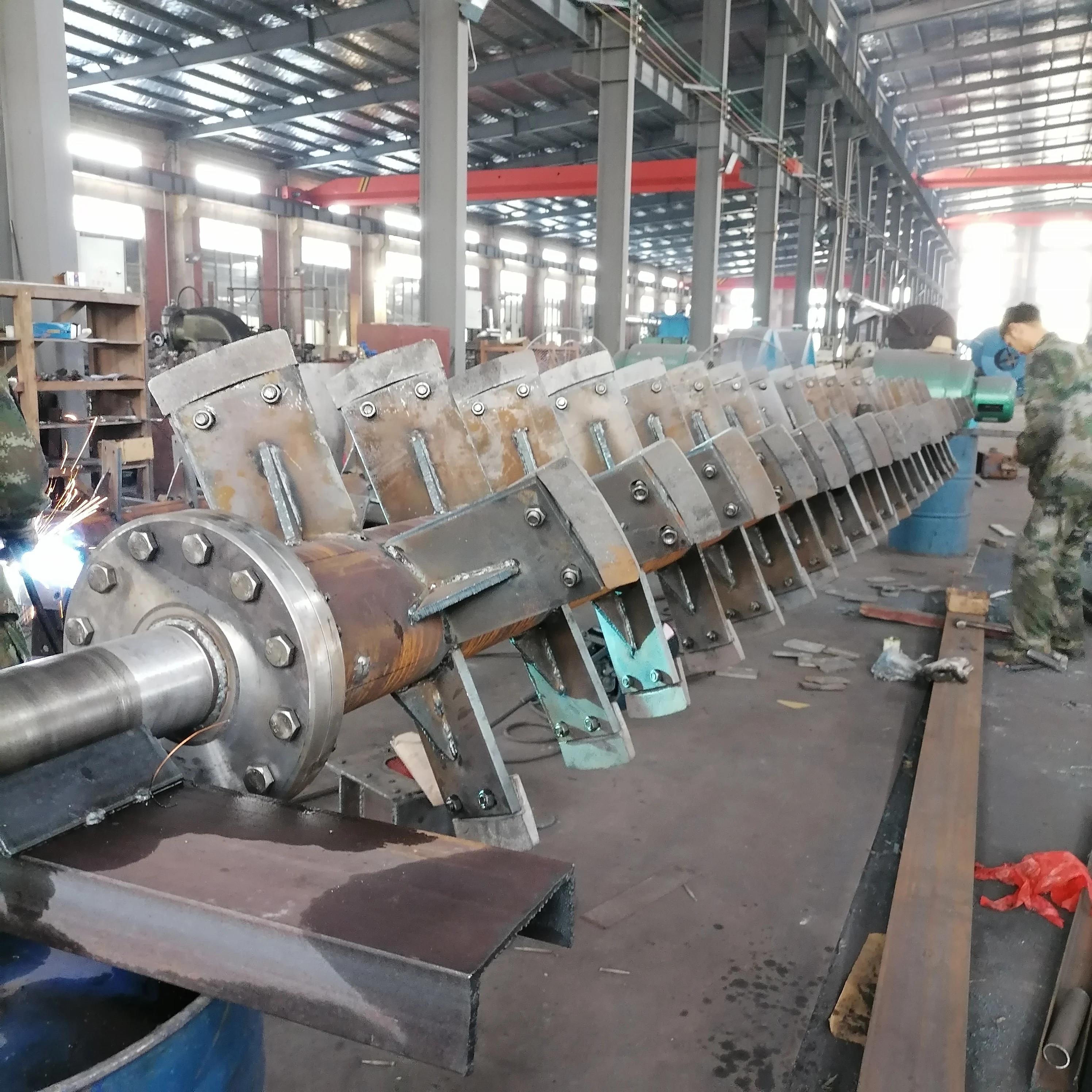 New Large High Quality Double Single Spiral Bauxite Clay Ore Washing Machine Trough Type Ore Washing Machine