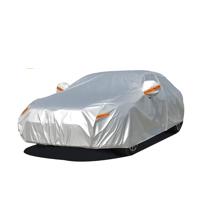 170cm width 100% blackout sunshade silver coated 210T taffeta fabric for car cover