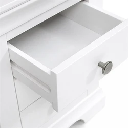 British Style Wooden Storage Cabinet Bedroom Furniture Bedside Table Night Stands