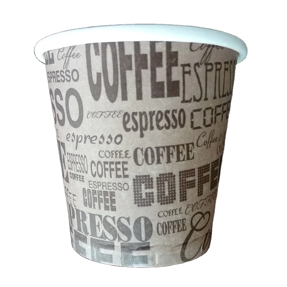9OZ Solid Color Printing Disposable Tableware Paper Cups for Party and Event