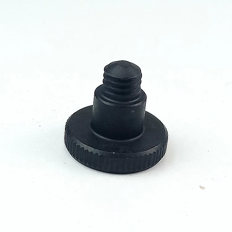 Custom CNC OEM knurled black anodized anti-corrosion M4 M5 M6 M8 step thumb bolt screw