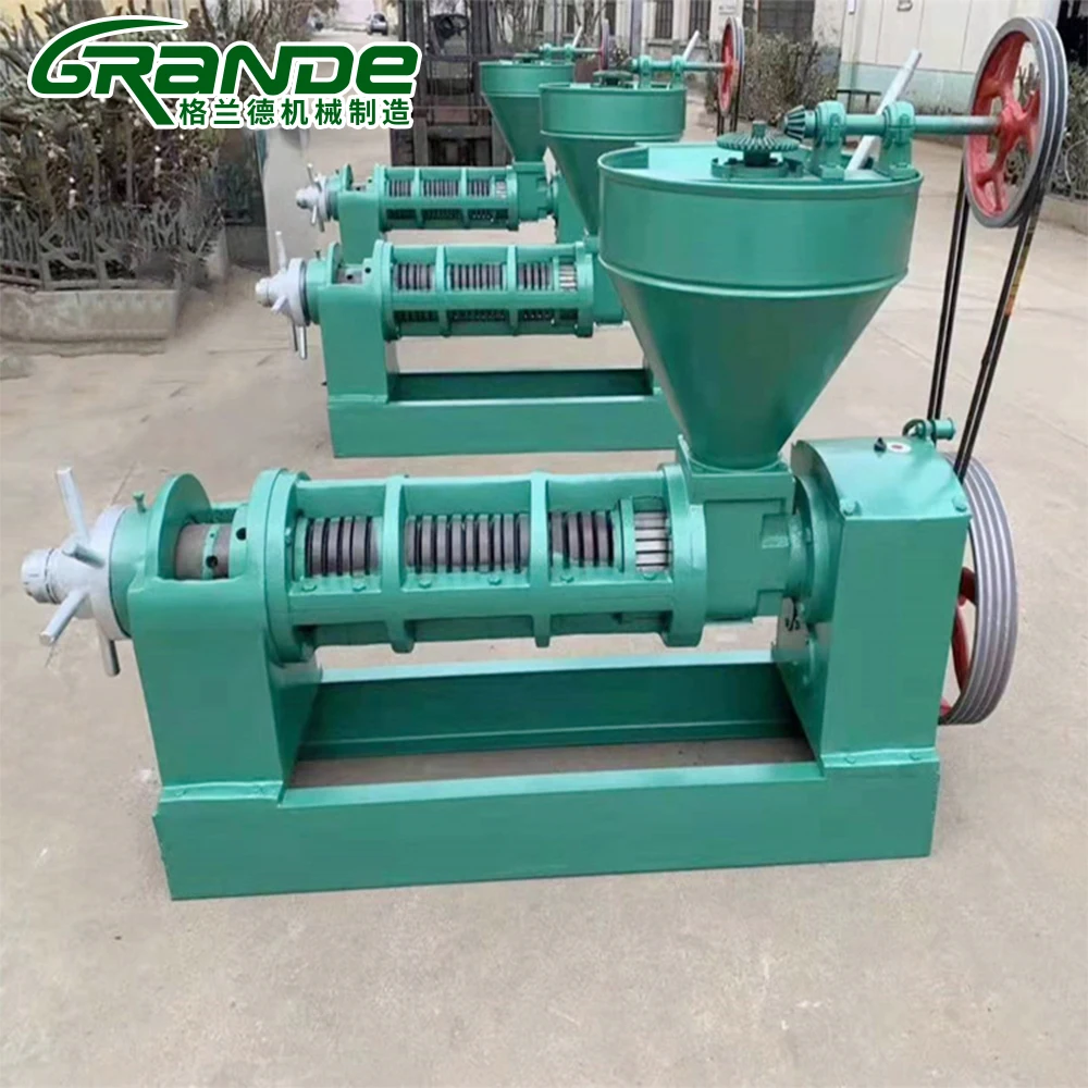 Peanut Rapeseed Oil Automatic Screw Press Machine Edible Peanut Oil Motor Coconut Oil Making Machine