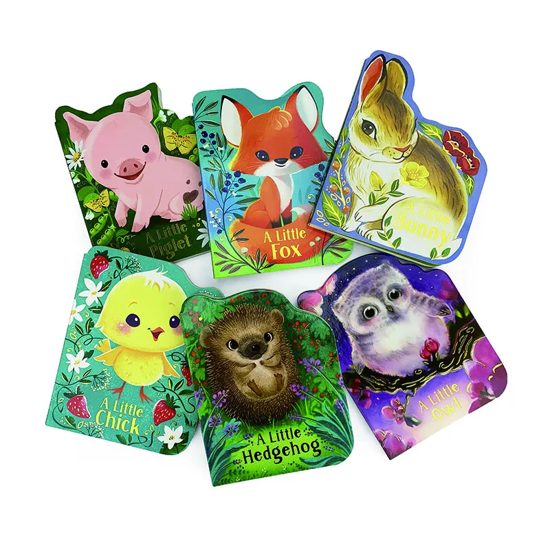 ULi customized children books printing board book opposite story hardcover books for kids full color board best gifts for babies