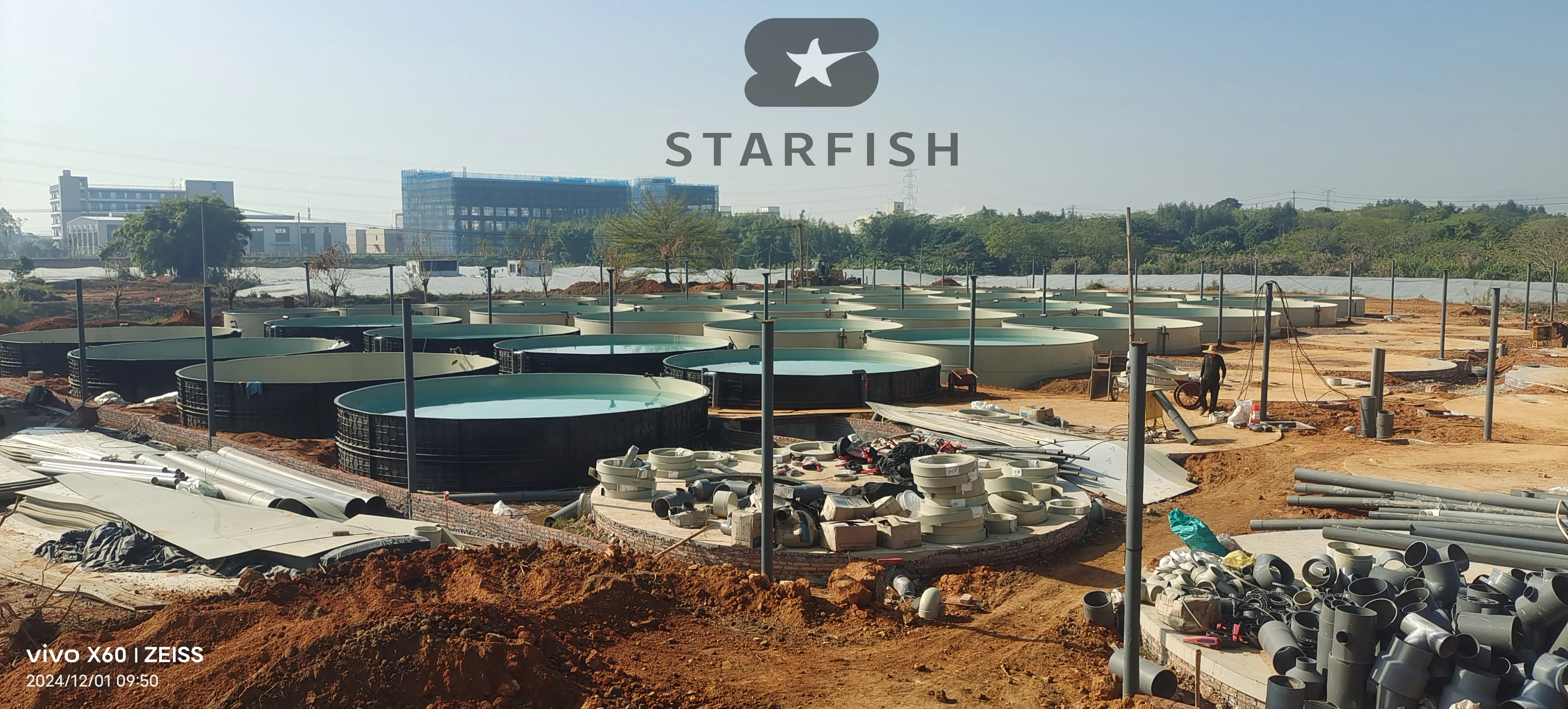 Smart & Easy RAS High Density Breeding  Fish Equipment Automatic Recirculating Aquaculture System  for Farming Fish