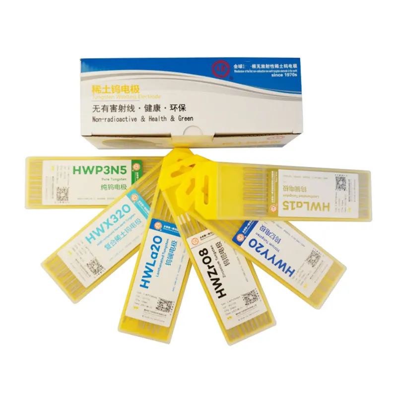 High Quality Pure Tungsten Electrode 2.4mm for TIG Welding Consumables