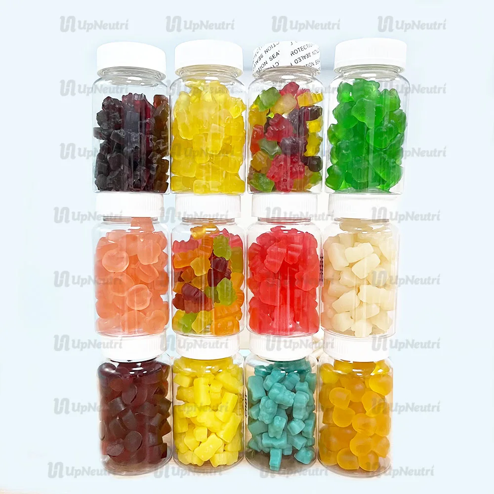 OEM hair skin and nails supplement Biotin gummies 10000mcg for women men with private label