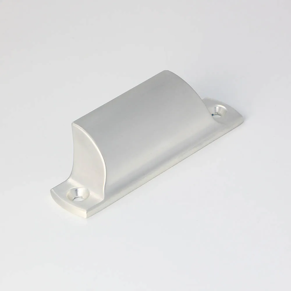 Wholesale Cabinet Handle Door Pull antique silver Pull Handles Cup Shell Pull Dresser Handles 80mm