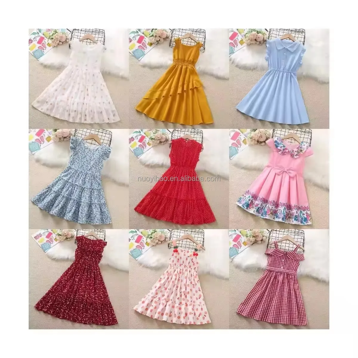 High quality girl embroidery cute Star Party Ball Casual Activities Evening dress dress