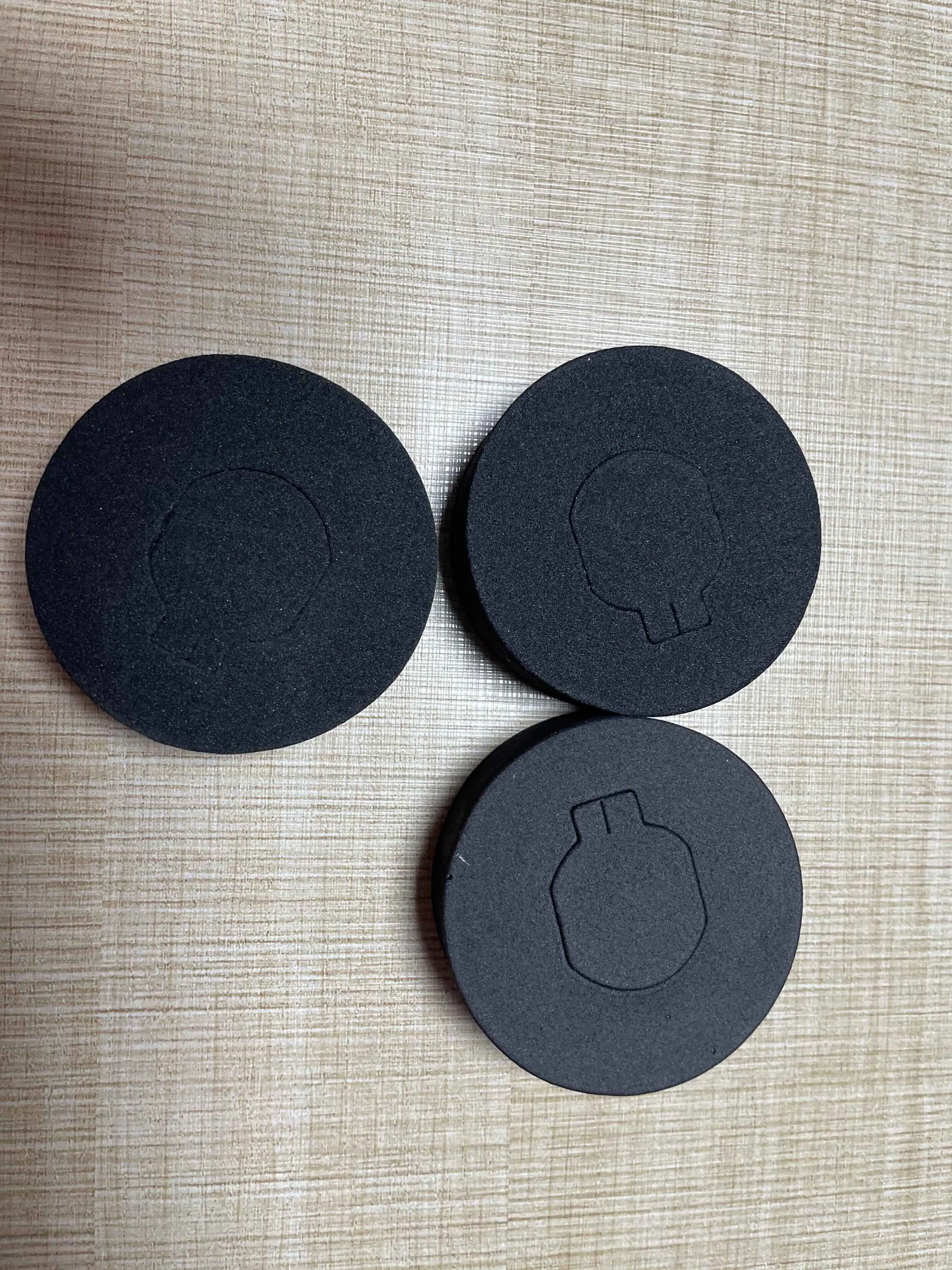 Customisable silicone washers non-slip pads glossy frosted silicone gaskets
