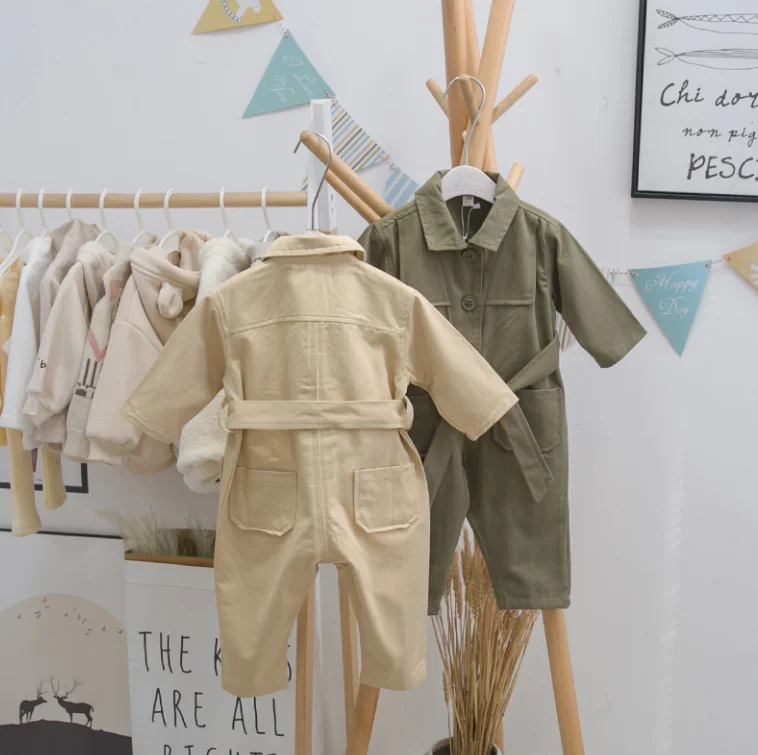 Children overalls one piece spring and autumn for baby boy