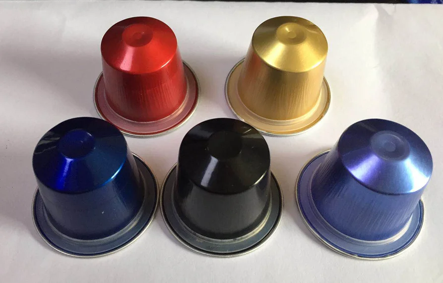  2020 Шанхай Высокое качество nespresso алюминиевая фольга пустая кофейная капсула с