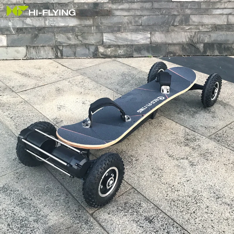 powerful 1650w*2 mountain dual motor electric skateboard electronic off road electric skateboard