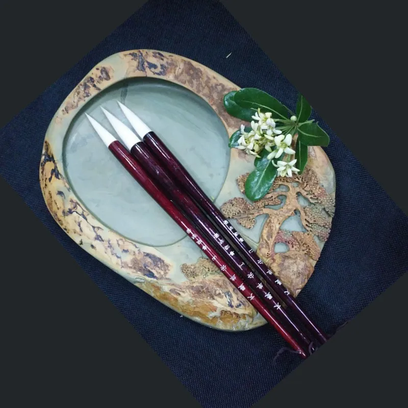 The brush writing and ink sheep tip pure sheep hair brush splash ink landscape painting ends well