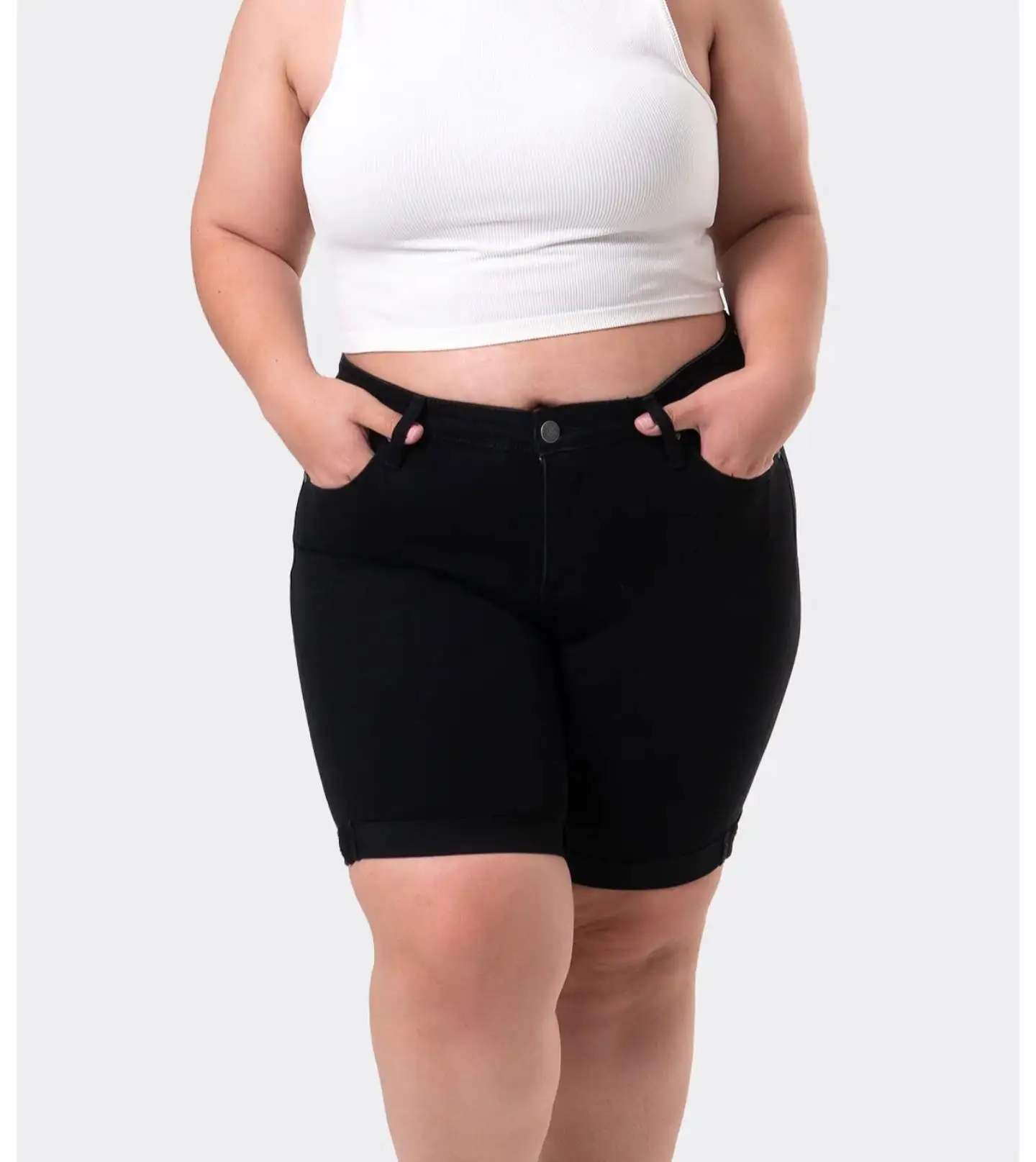 hot sales High waist Stretchy women Jeans Shorts women jogger Jeans Denim skinny shorts Pants