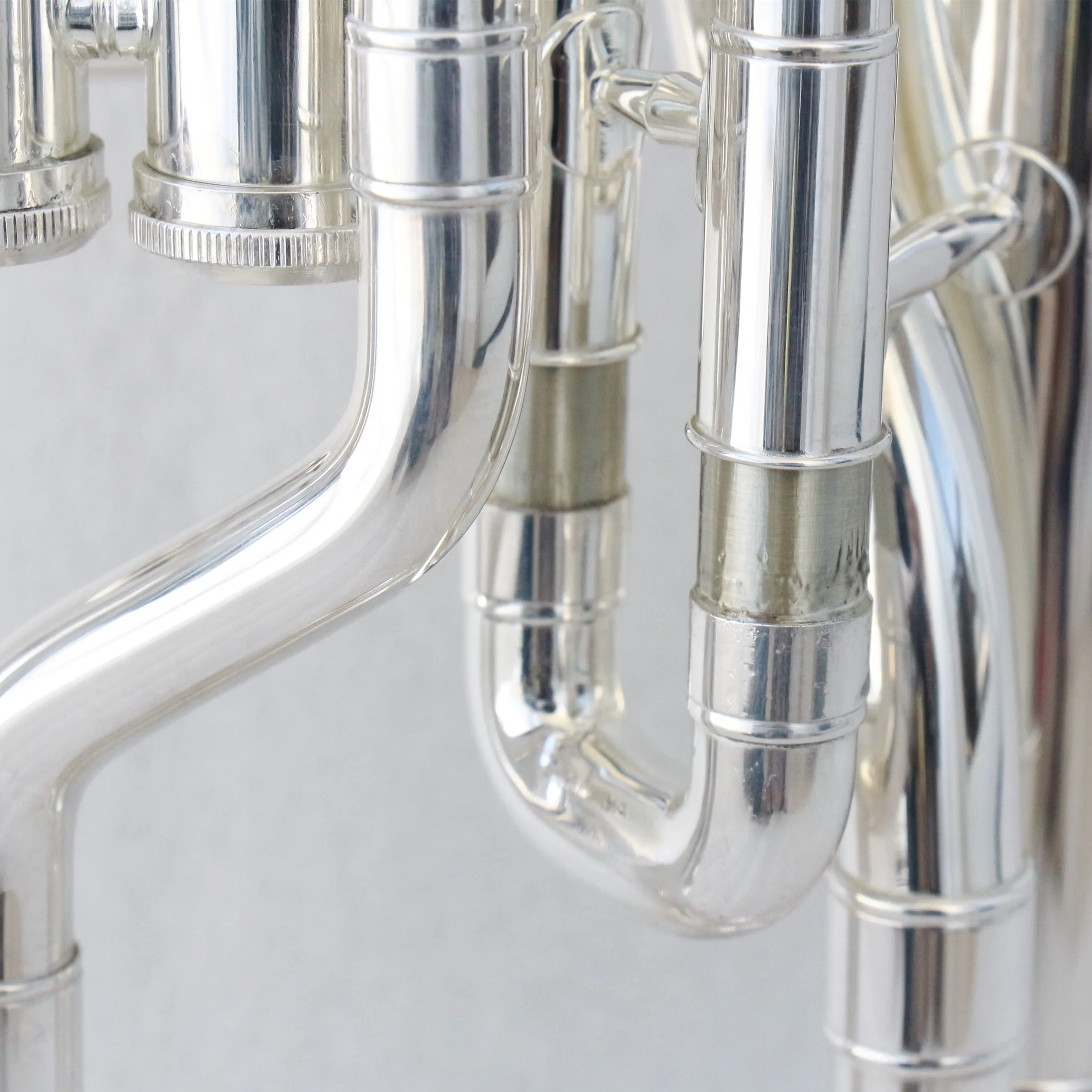 Good quality professional marching alto horn brass body silver plated alto horn instruments