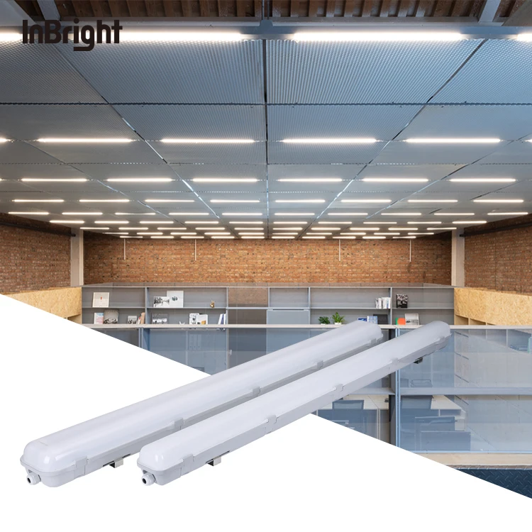 wholesale Indoor IP65 Waterproof 10W 20W 40W Led Tri-proof Light CCT Changeable storage facilities Led Tri-proof Light