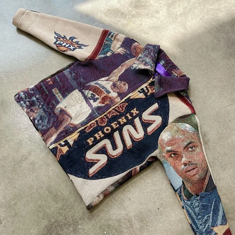 Одежда от производителя производство на заказ в уличном стиле; Плотные толстовки с капюшоном плюс размер мужской сотканный предмет гобелен трикотажная кофта