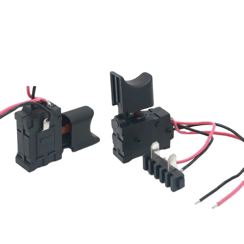 7.2-36V Adjustable Drill Speed Controller Brushless Cordless Drill Trigger Switch with String Power Tools Electric Drill Switch